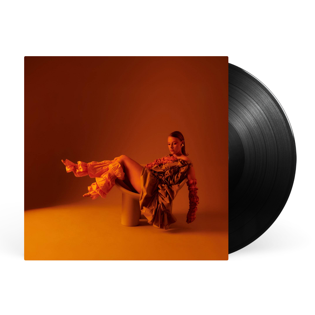 Black LP artwork