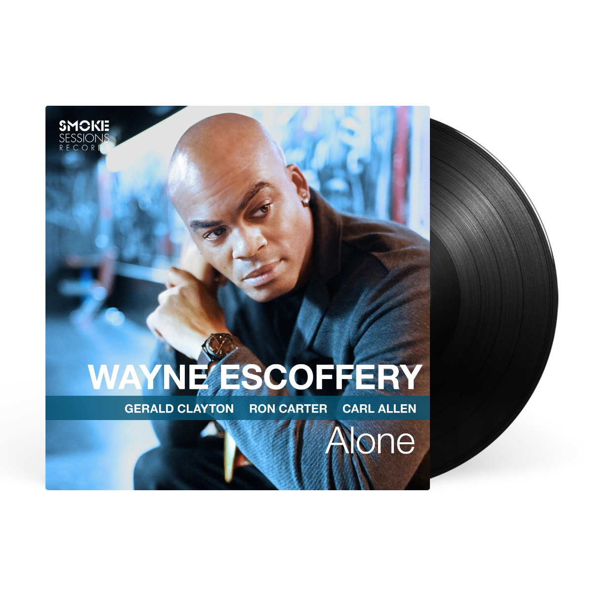 Black LP artwork