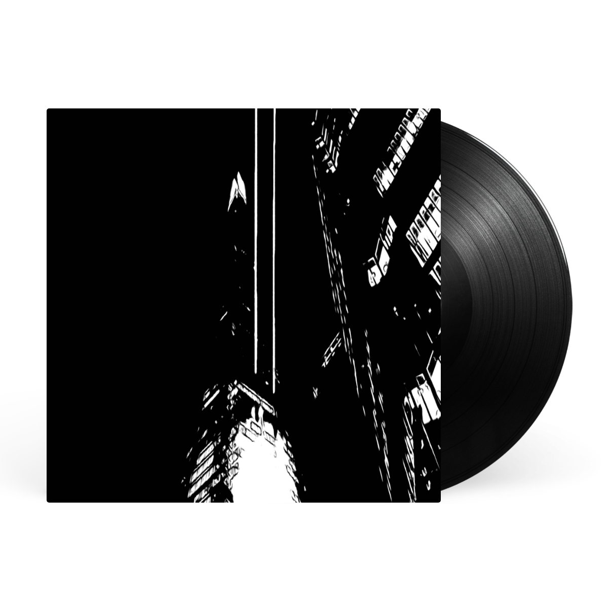 Black LP artwork