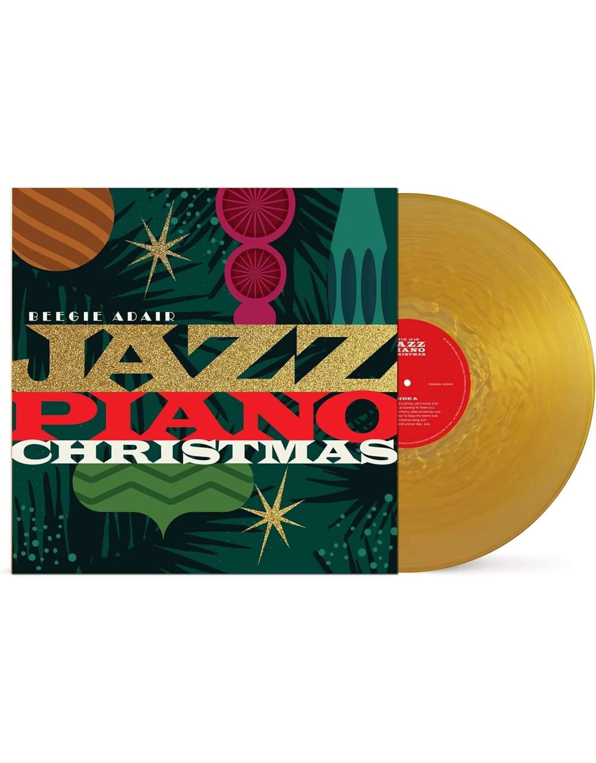 Beegie Adair - Jazz Piano Christmas - LP - Gold packshot
