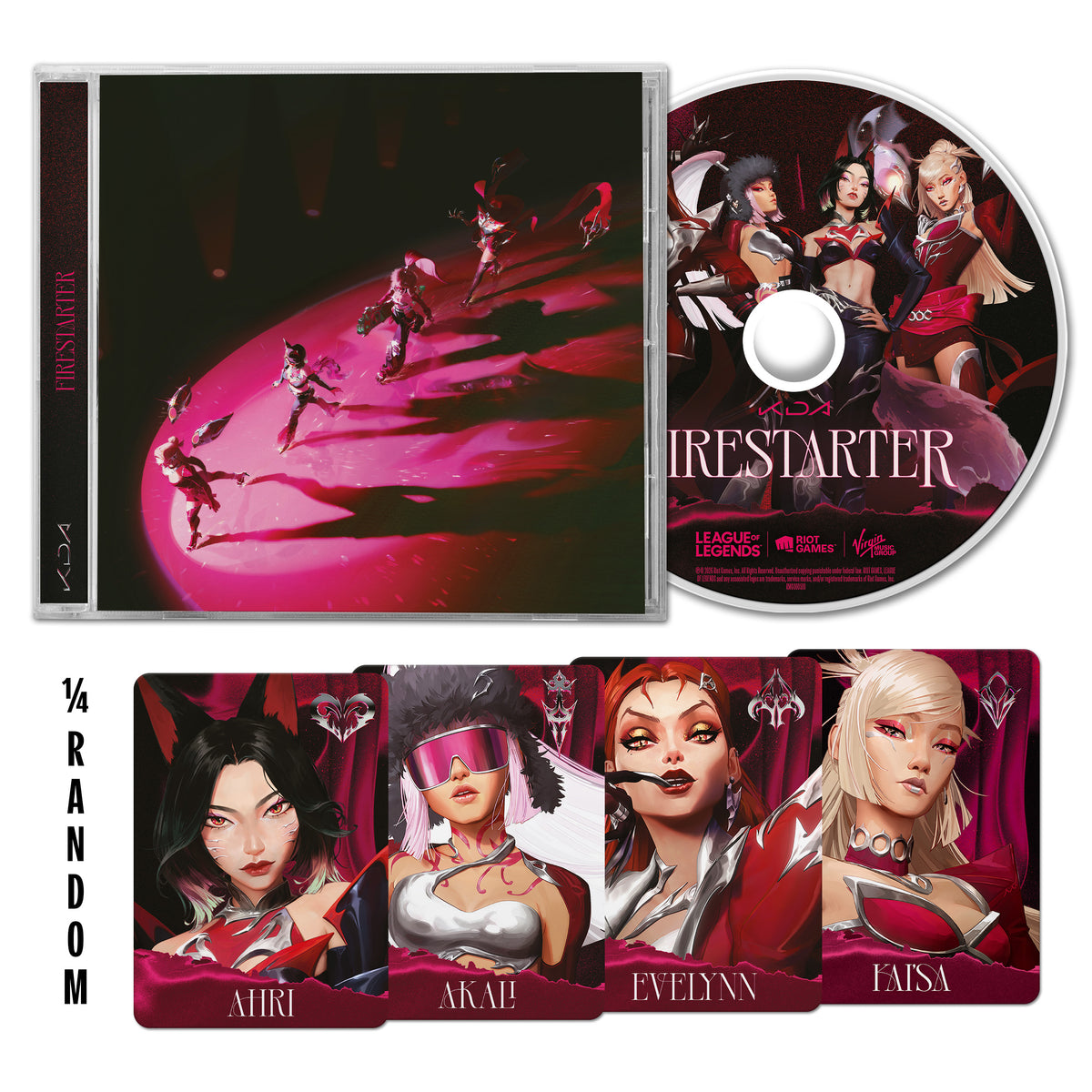 K/DA - Firestarter (EP), BLADES CD edition packshot