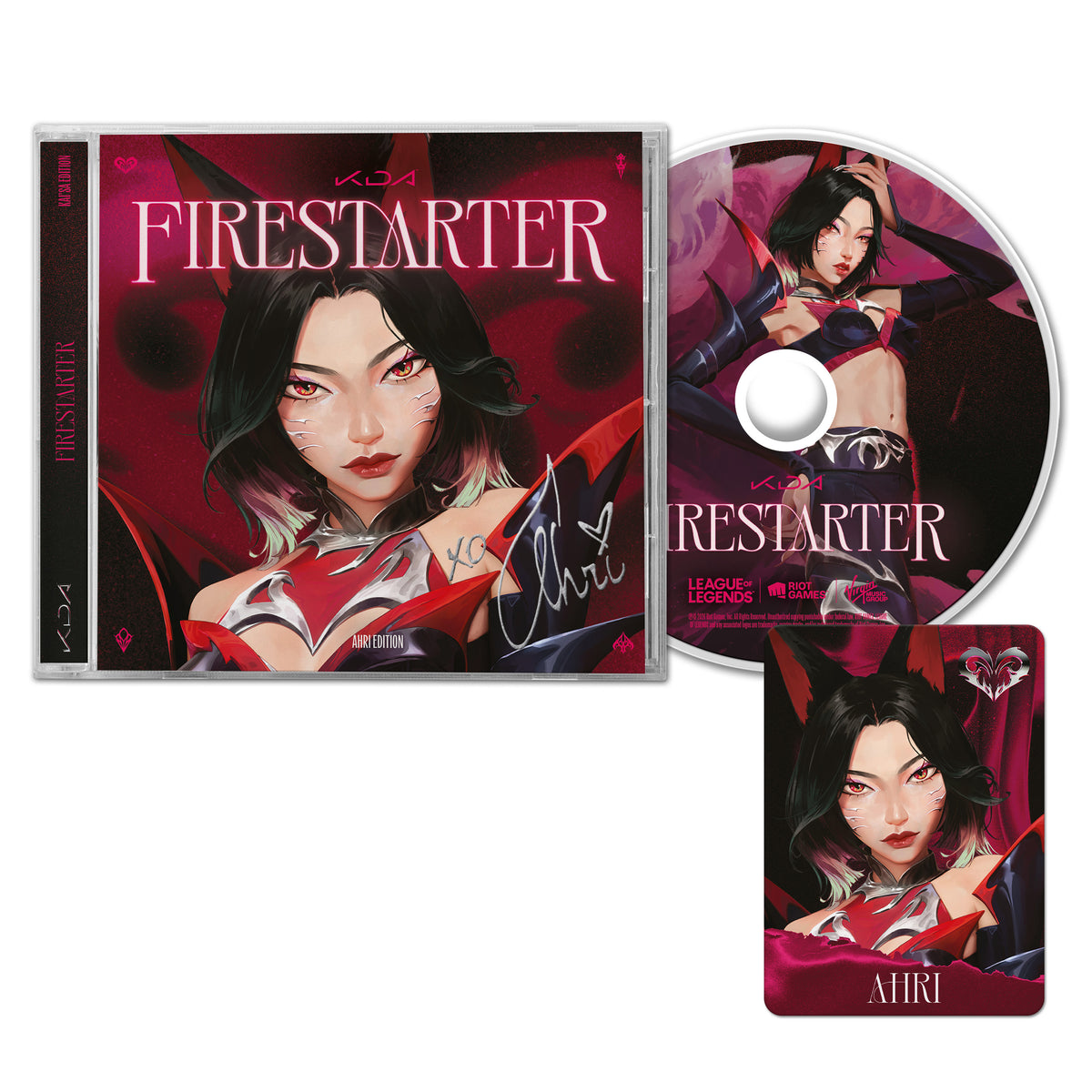 K/DA - Firestarter (EP), Ahri CD edition packshot