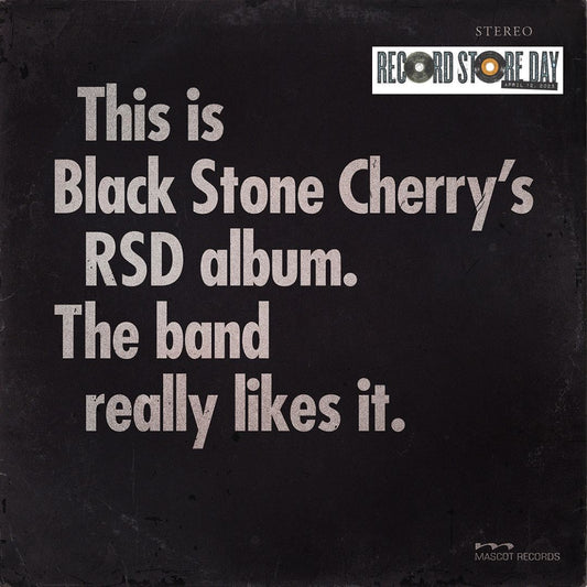 Black Stone Cherry - This is Black Stone Cherry's RSD album. The band really likes it. Product Image