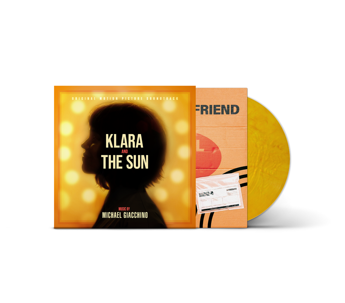 Klara and the Sun - yellow marbled vinyl LP packshot