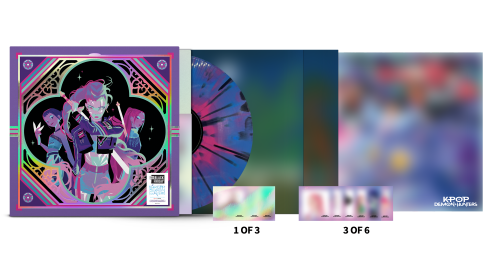 KPop Demon Hunters - expanded vinyl packaging