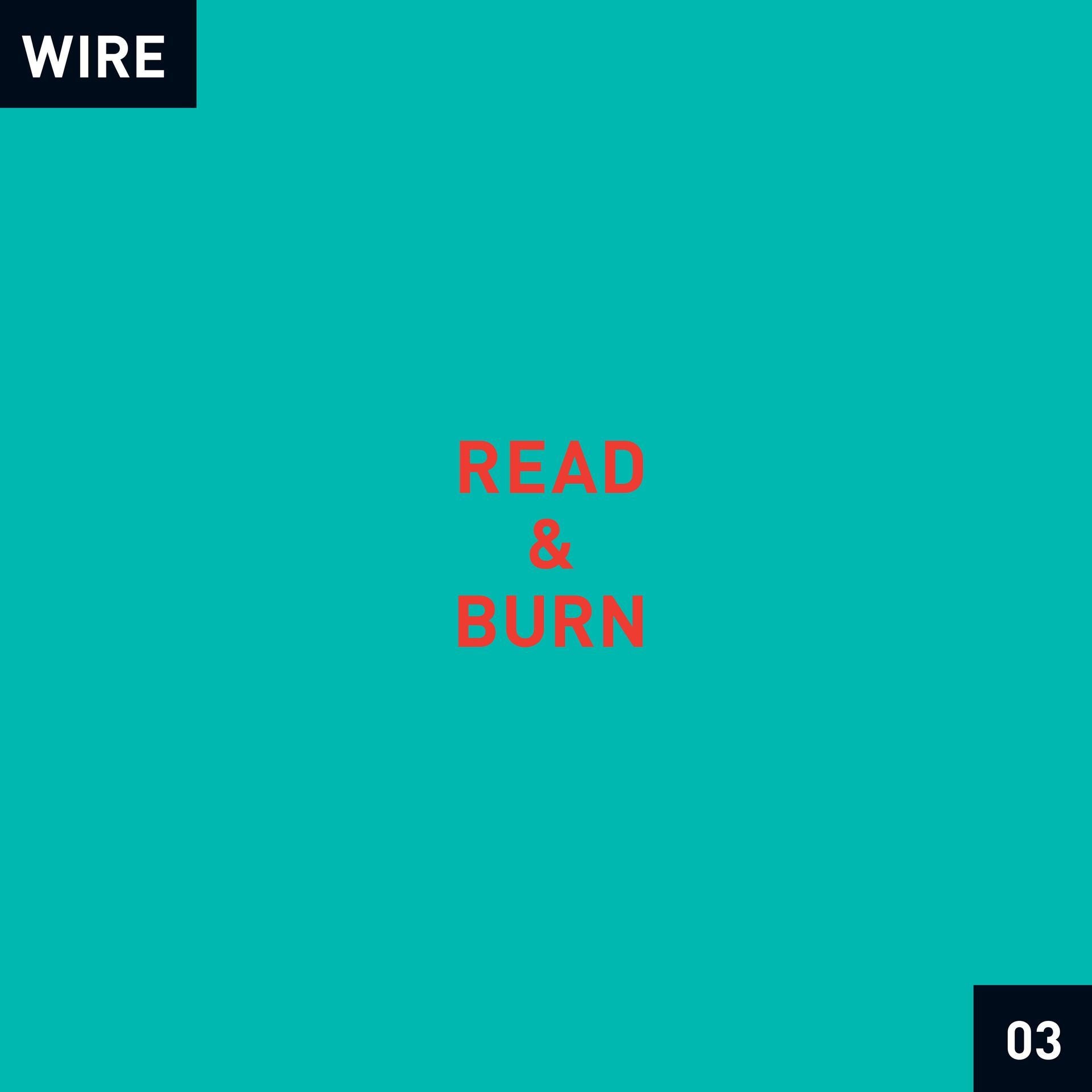 Wire - Read & Burn 03 + - - RSD 2026 Product Image