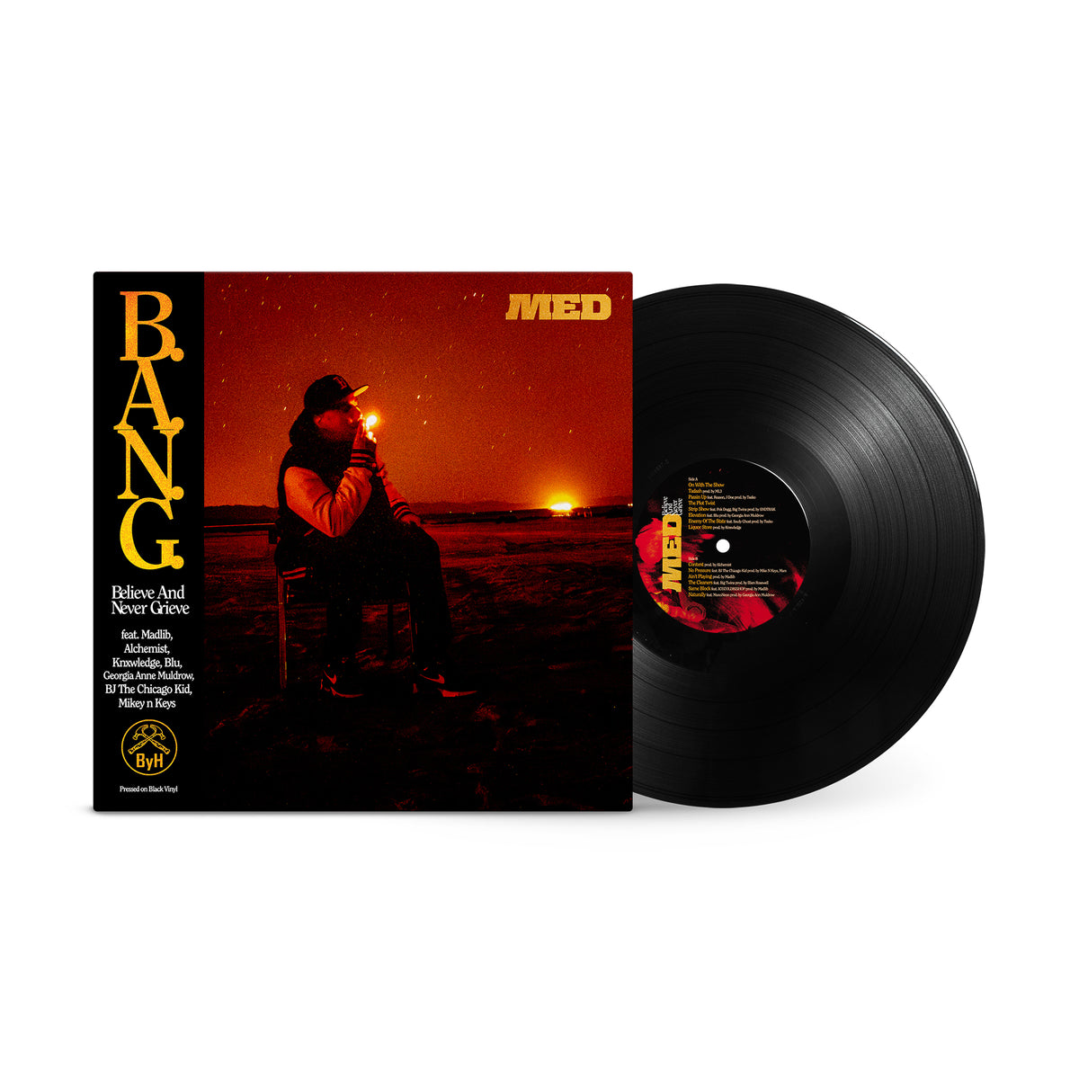 MED - Believe And Never Grieve - LP - Black packshot