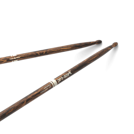 Classic Forward 747 FireGrain Hickory Drumstick, Oval Wood Tip