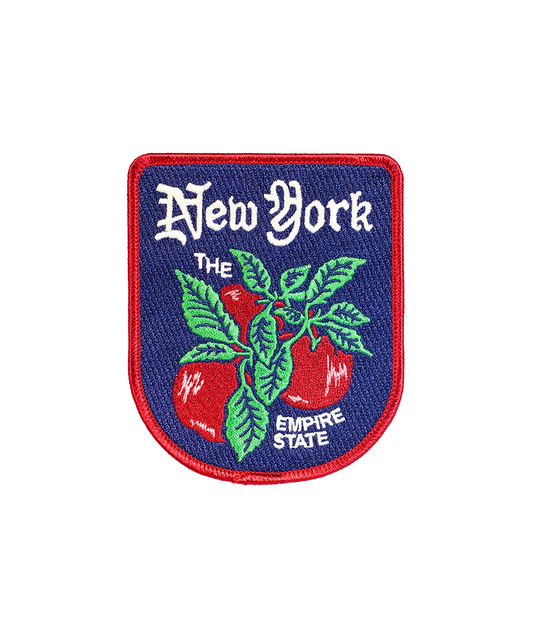 New York Embroidered Patch