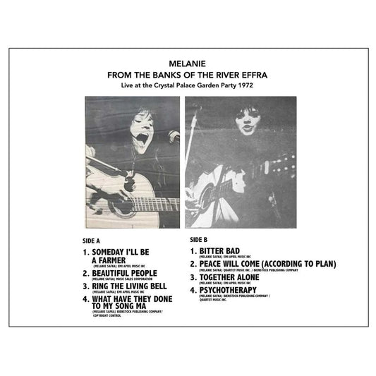Melanie - From The Banks Of The River Effra - Crystal Palace 1972 Product Image
