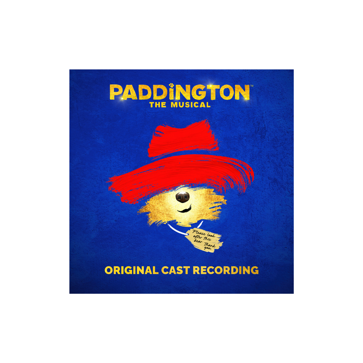 Paddington The Musical original cast recording album cover