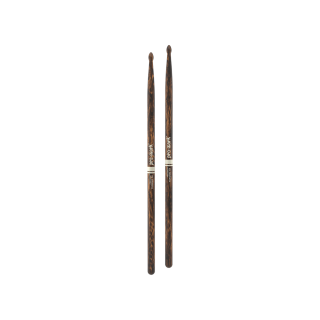 ProMark Classic Forward 5A FireGrain Hickory Drumstick, Oval Wood Tip
