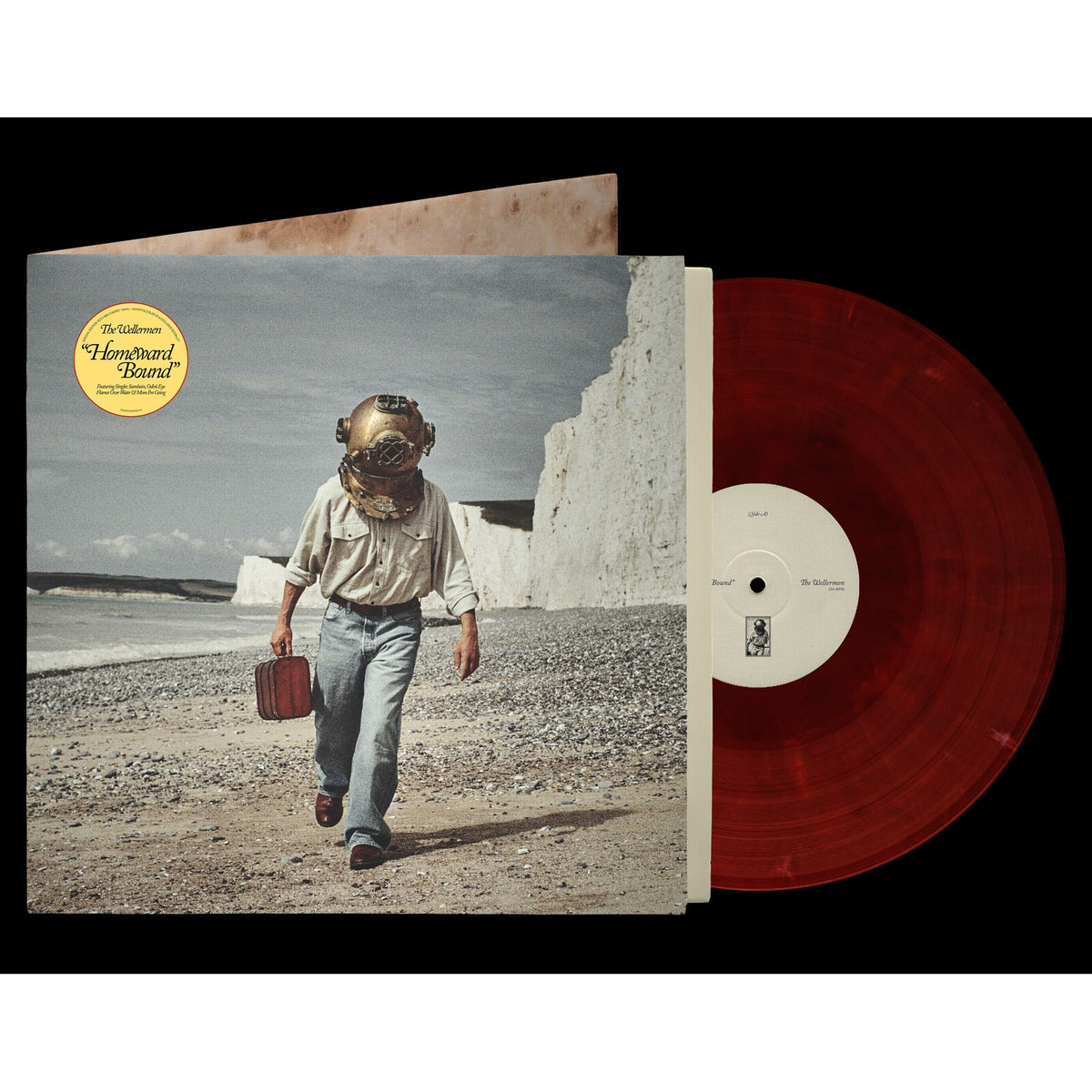 The Wellermen - Homeward Bound cherry vinyl packshot