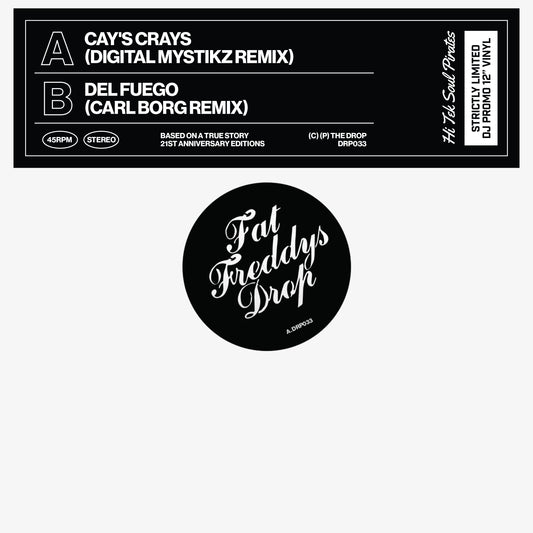 Fat Freddy's Drop - Cay's Cray's remix sleeve
