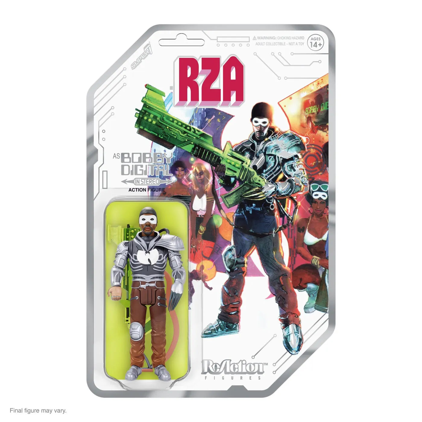 Bobby Digital ReAction Wave 1 - Metallic Cardback