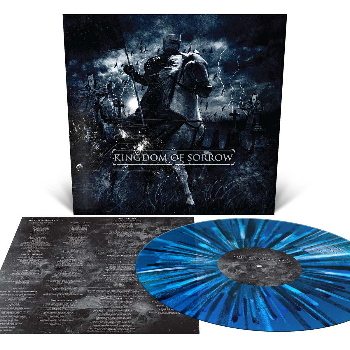 Kingdom of Sorrow – Sea Blue with Splatter LP