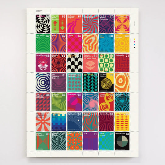 Stamp Albums: Psychedelic