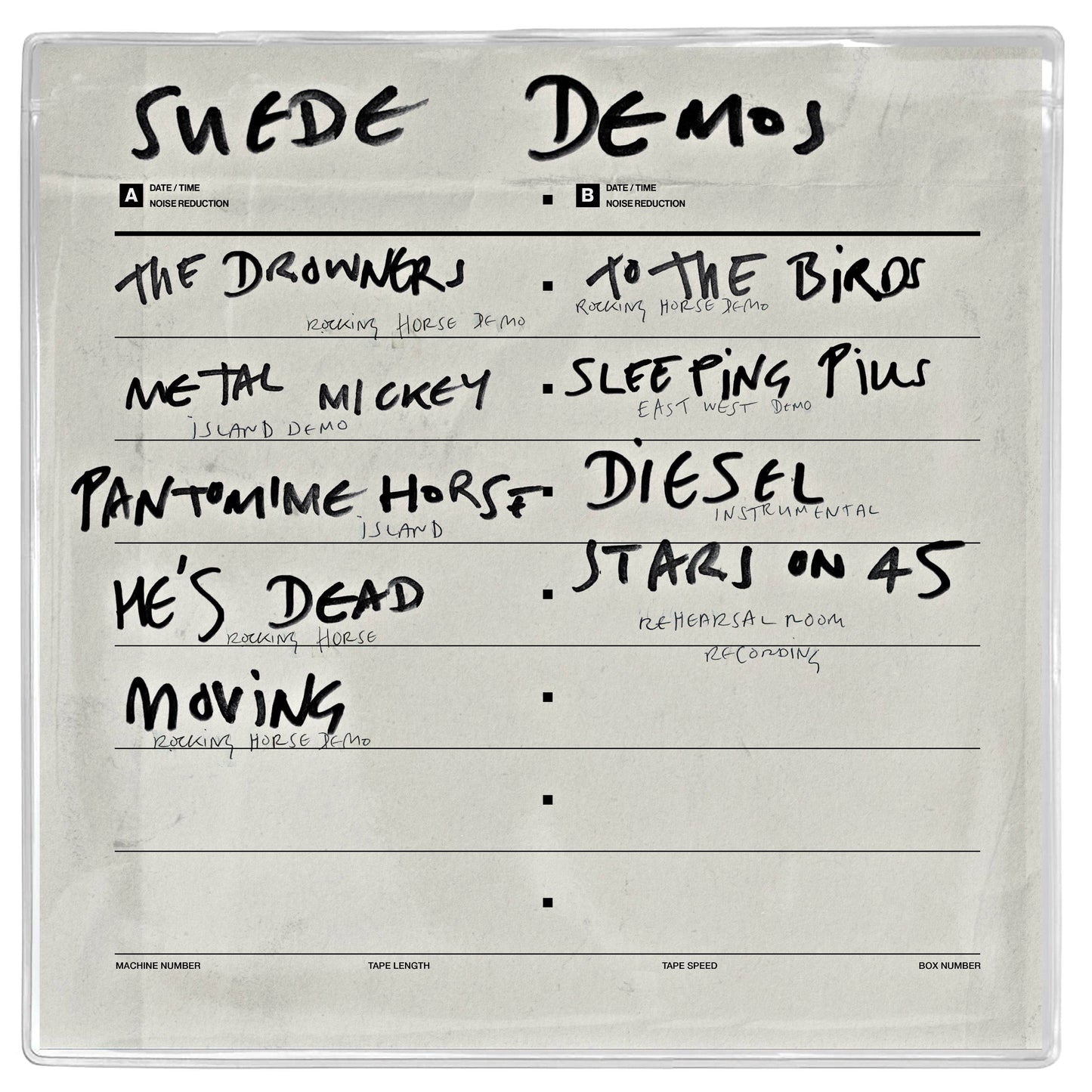 The 'Suede' Demos