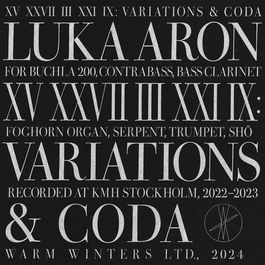 XV XXVII III XXI IX: Variations And Coda