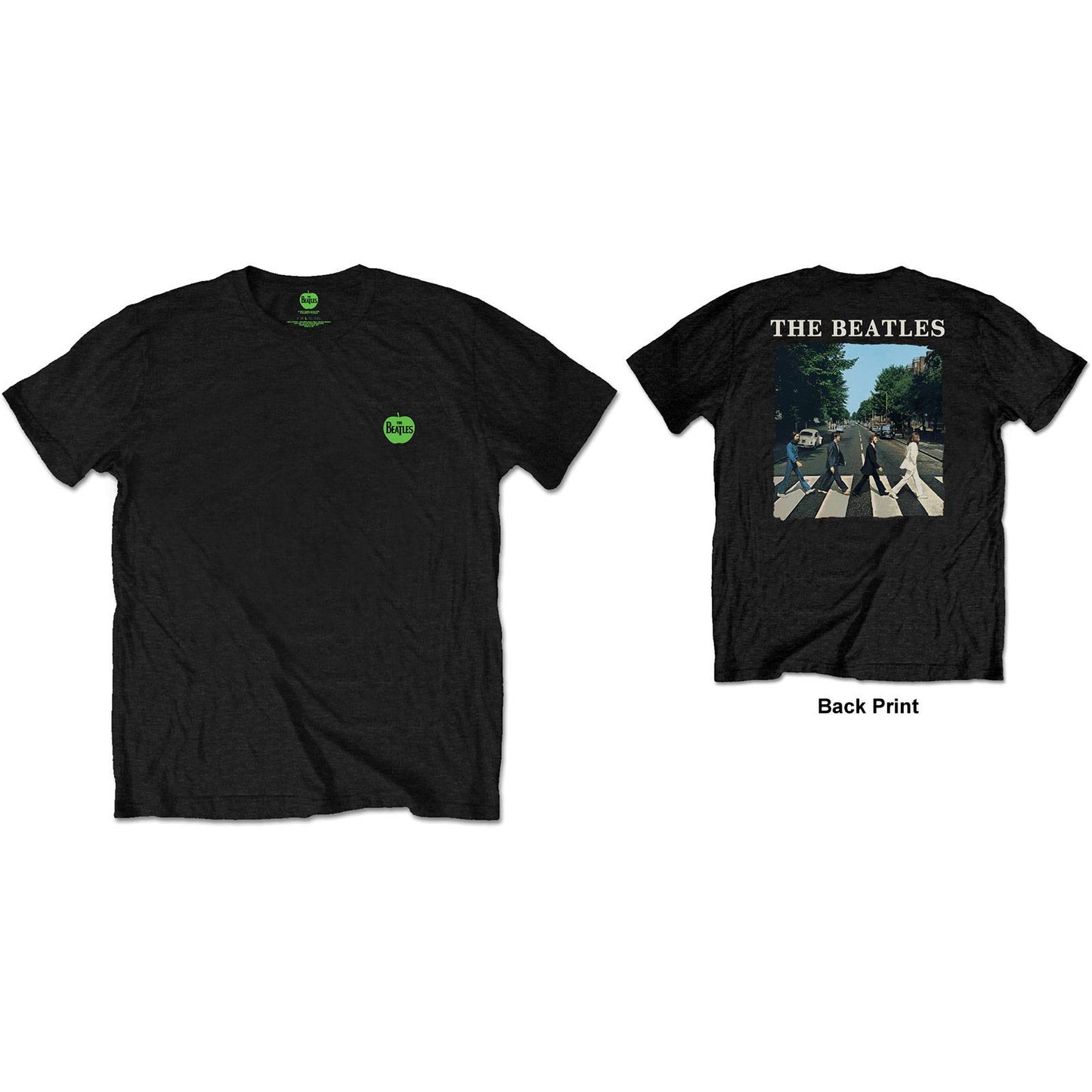 Unisex T-Shirt Abbey Road & Logo Back Print
