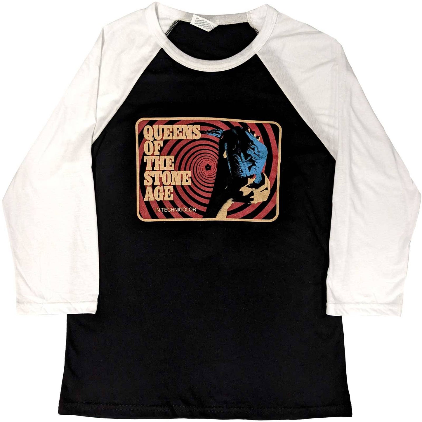 Unisex Raglan T-Shirt In Technicolour