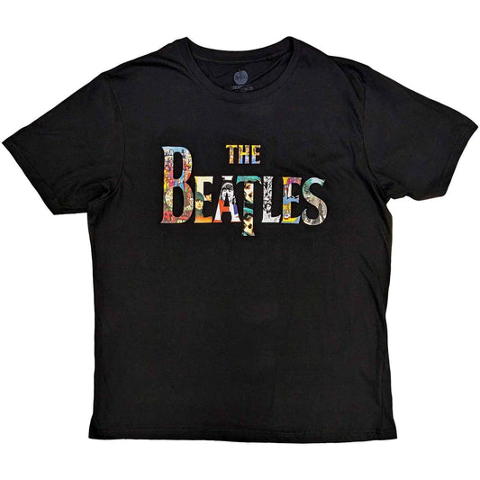 The Beatles Unisex T-Shirt: Logo Treatment  Logo Treatment Short Sleeves