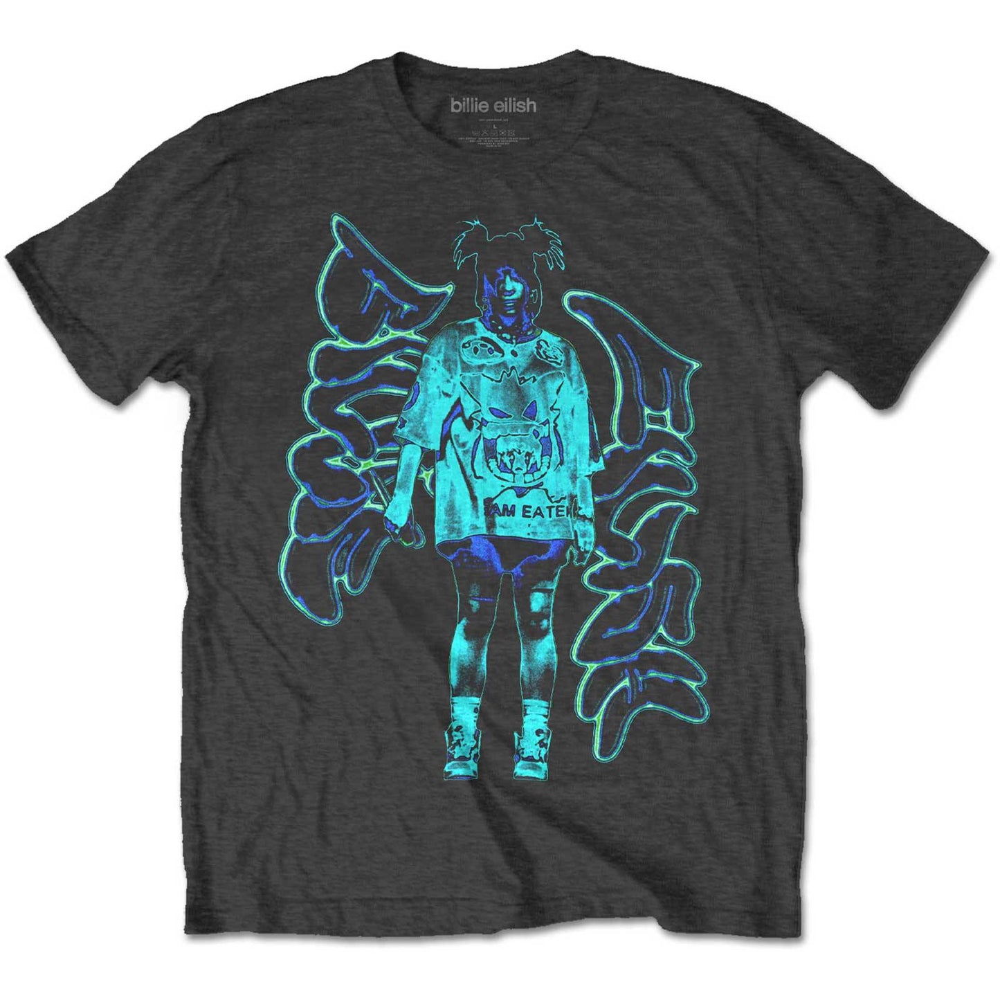 Unisex T-Shirt Neon Graffiti Logo