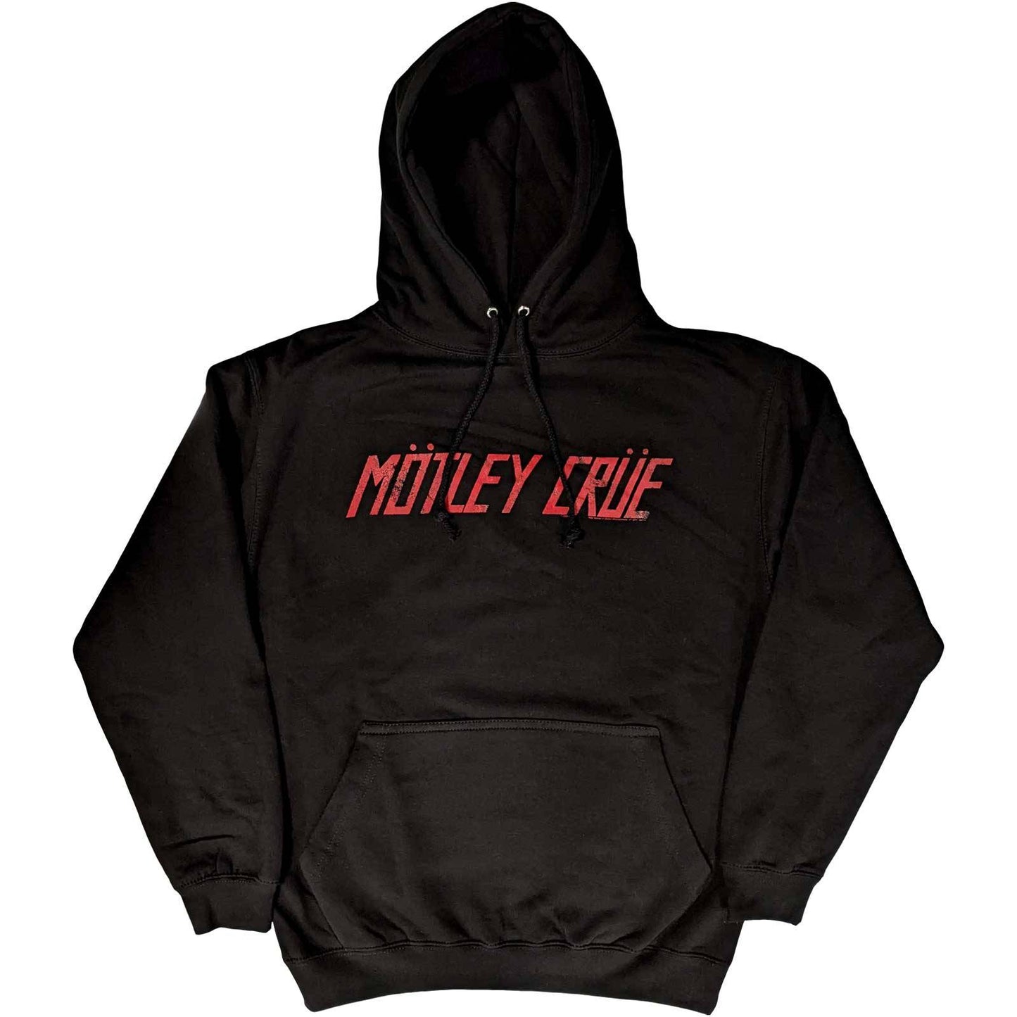 Unisex Pullover Hoodie Distressed Logo