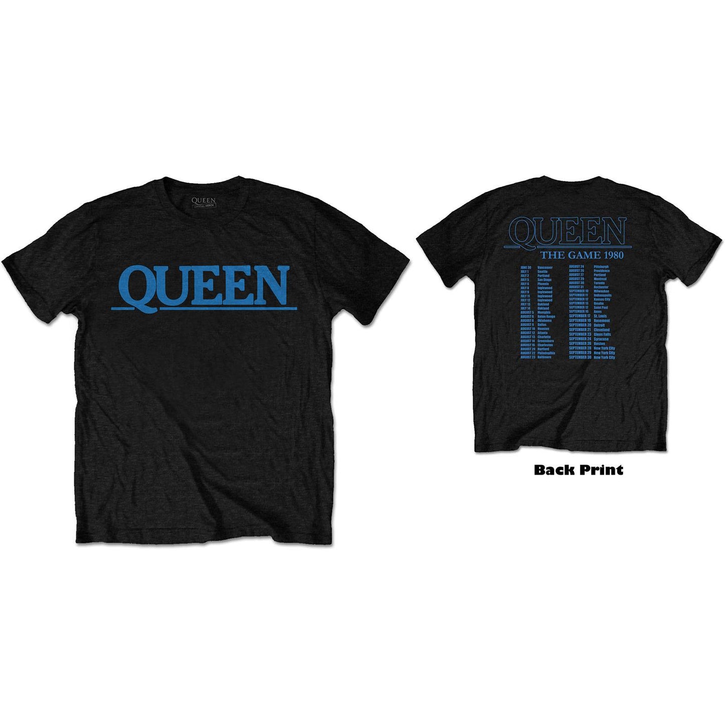 Unisex T-Shirt The Game Tour Back Print