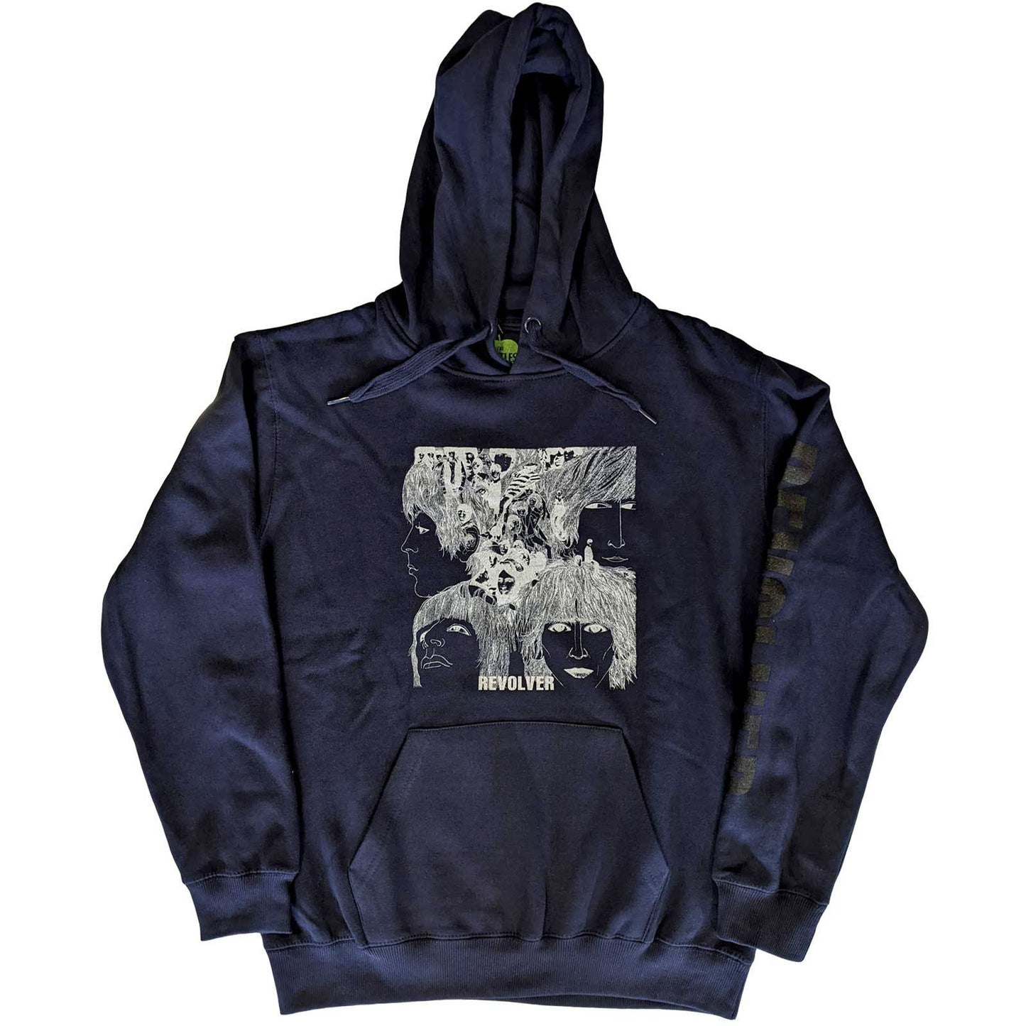 Unisex Pullover Hoodie Reverse Revolver Sleeve Print