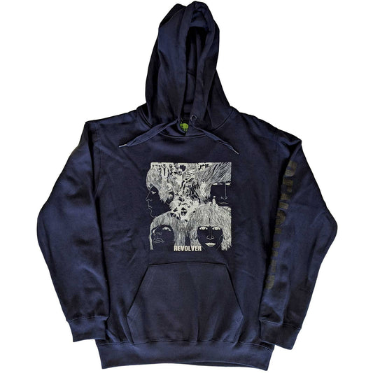 Unisex Pullover Hoodie Reverse Revolver Sleeve Print