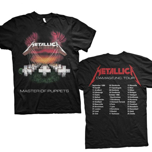 Master of Puppets European Tour '86 Unisex T-Shirt