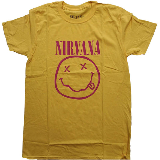 Unisex T-Shirt Pink Smiley