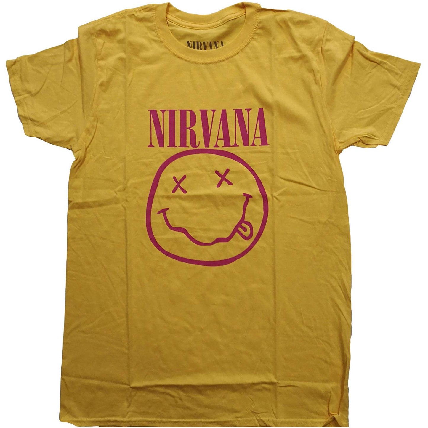 Unisex T-Shirt Pink Smiley