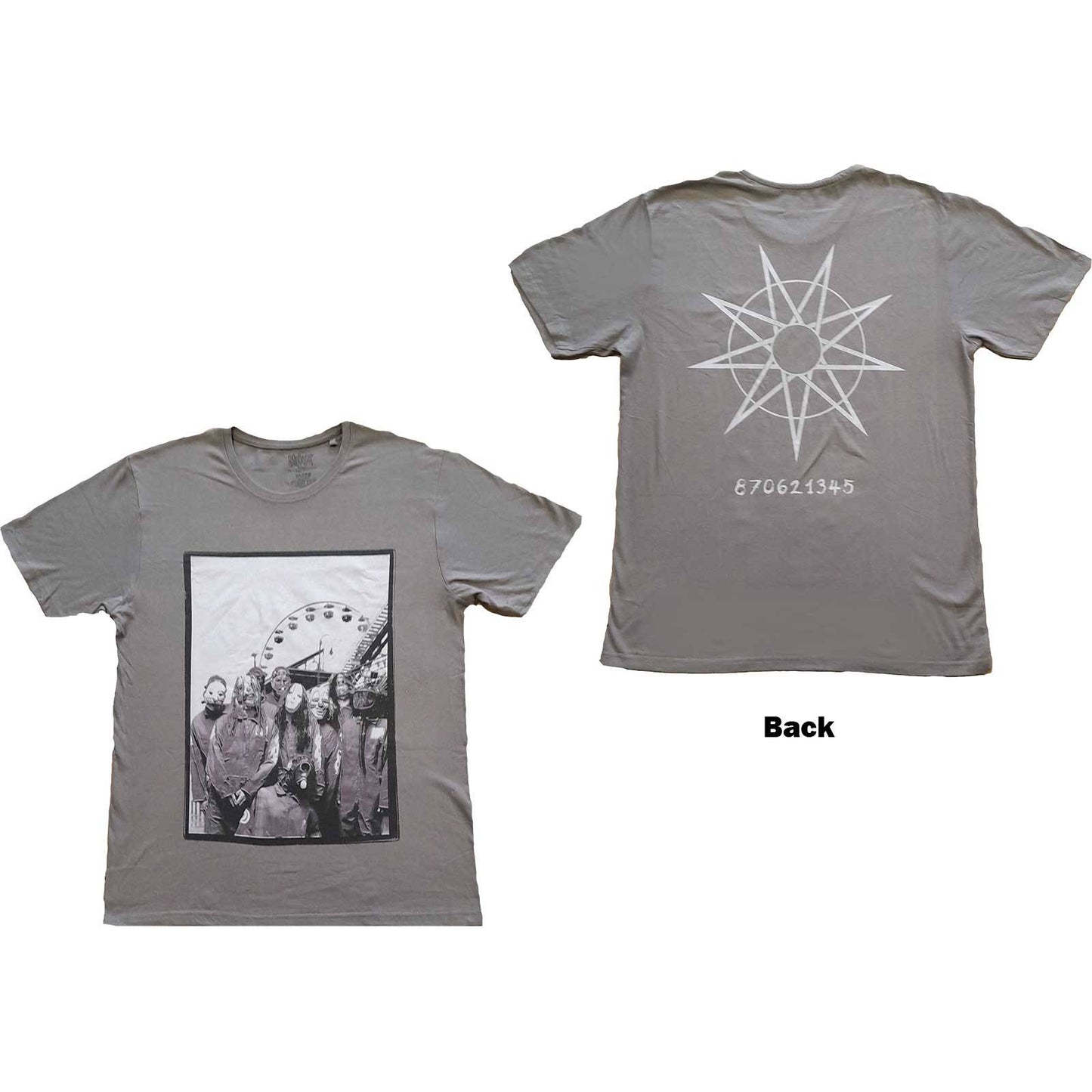 Unisex T-Shirt Amusement Park Back Print