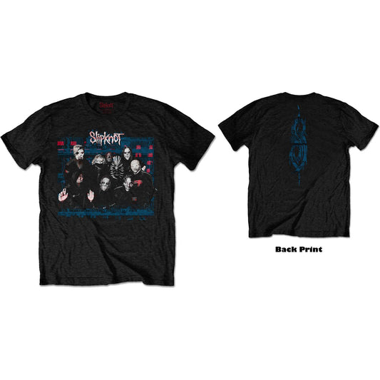 Unisex T-Shirt WANYK Glitch Group Back Print