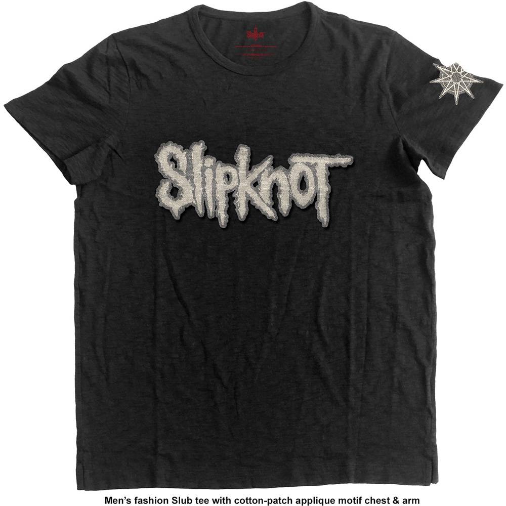 Unisex T-Shirt Logo & Star Applique
