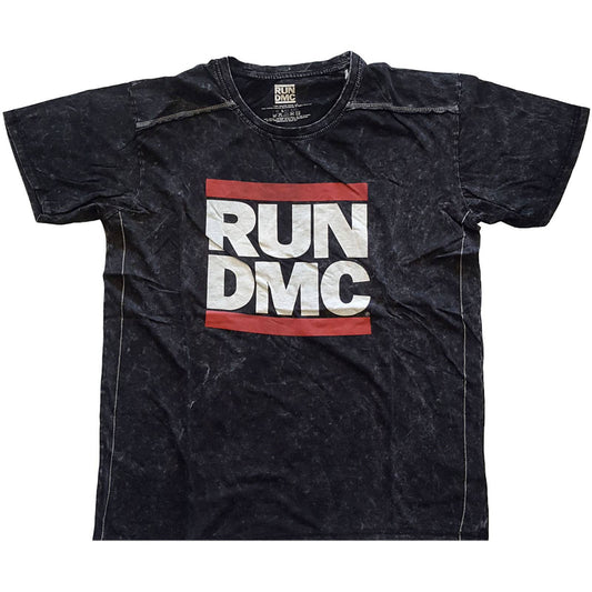 Unisex T-Shirt Logo Snow Wash, Dye Wash