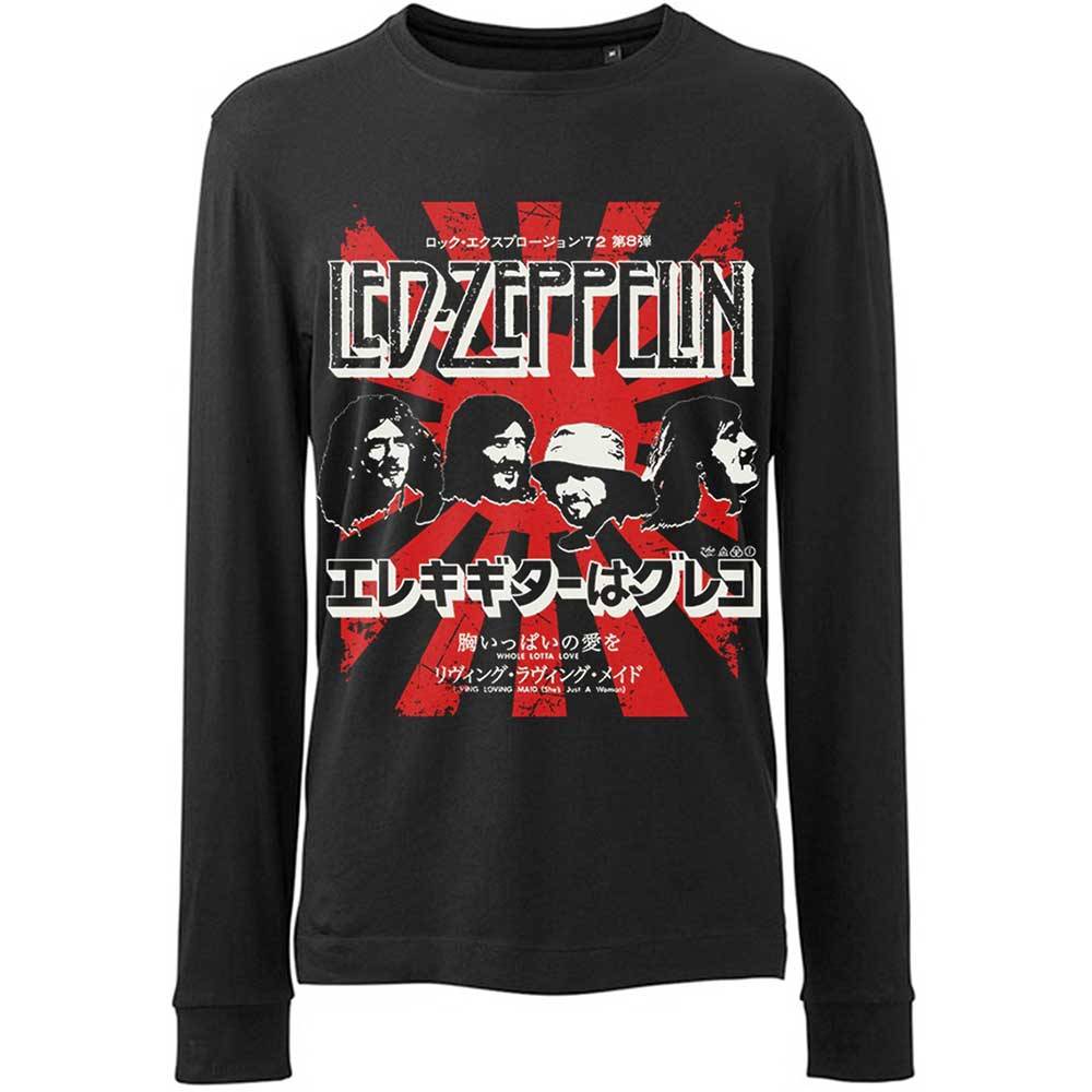 Unisex Long Sleeve T-Shirt Japanese Burst
