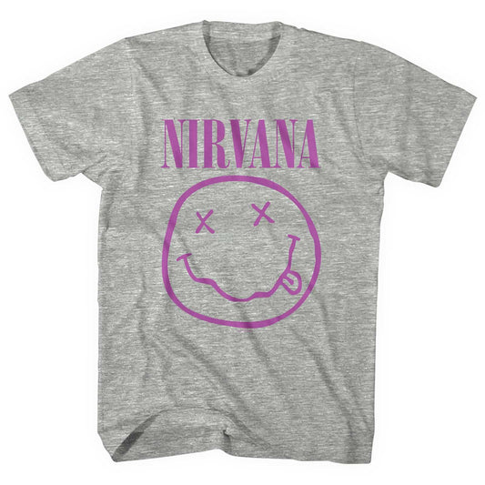 Unisex T-Shirt Purple Smiley