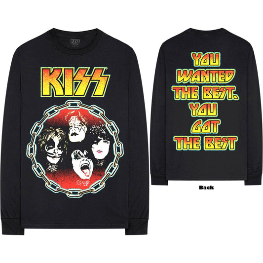 Unisex Long Sleeve T-Shirt You Wanted The Best Back Print