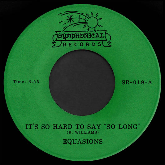 It's so Hard to Say "So Long" / World of Loneliness