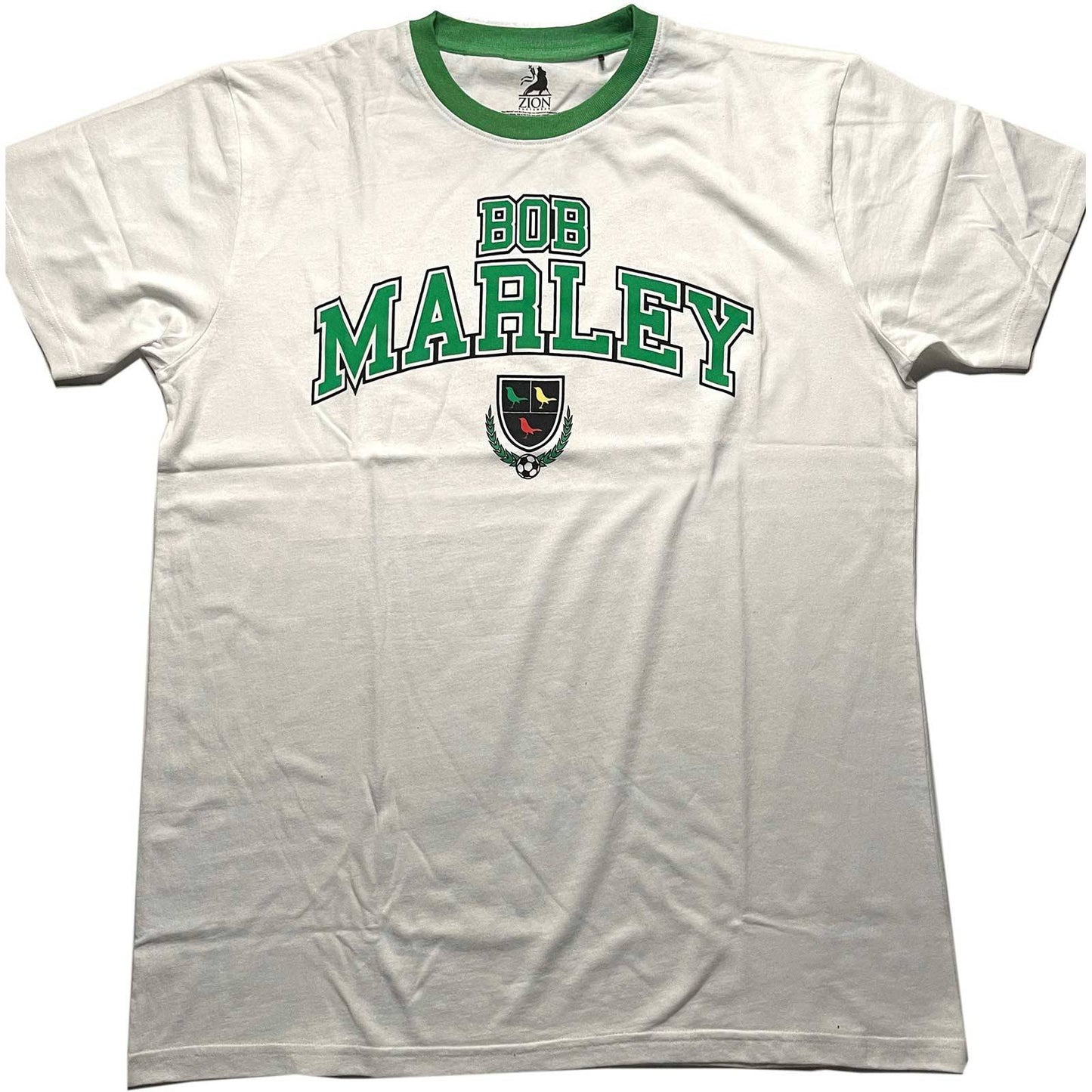 Unisex Ringer T-Shirt Collegiate Crest
