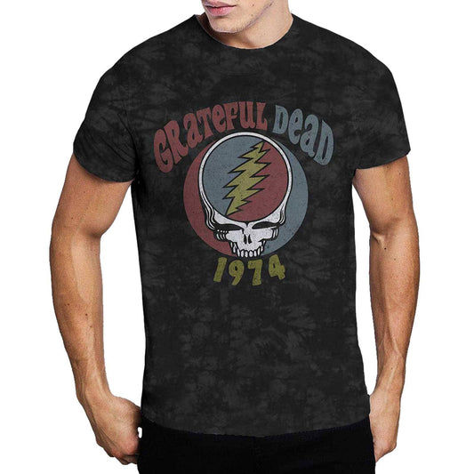Unisex T-Shirt 1974 Dip Dye, Tie Dye, Dye Wash