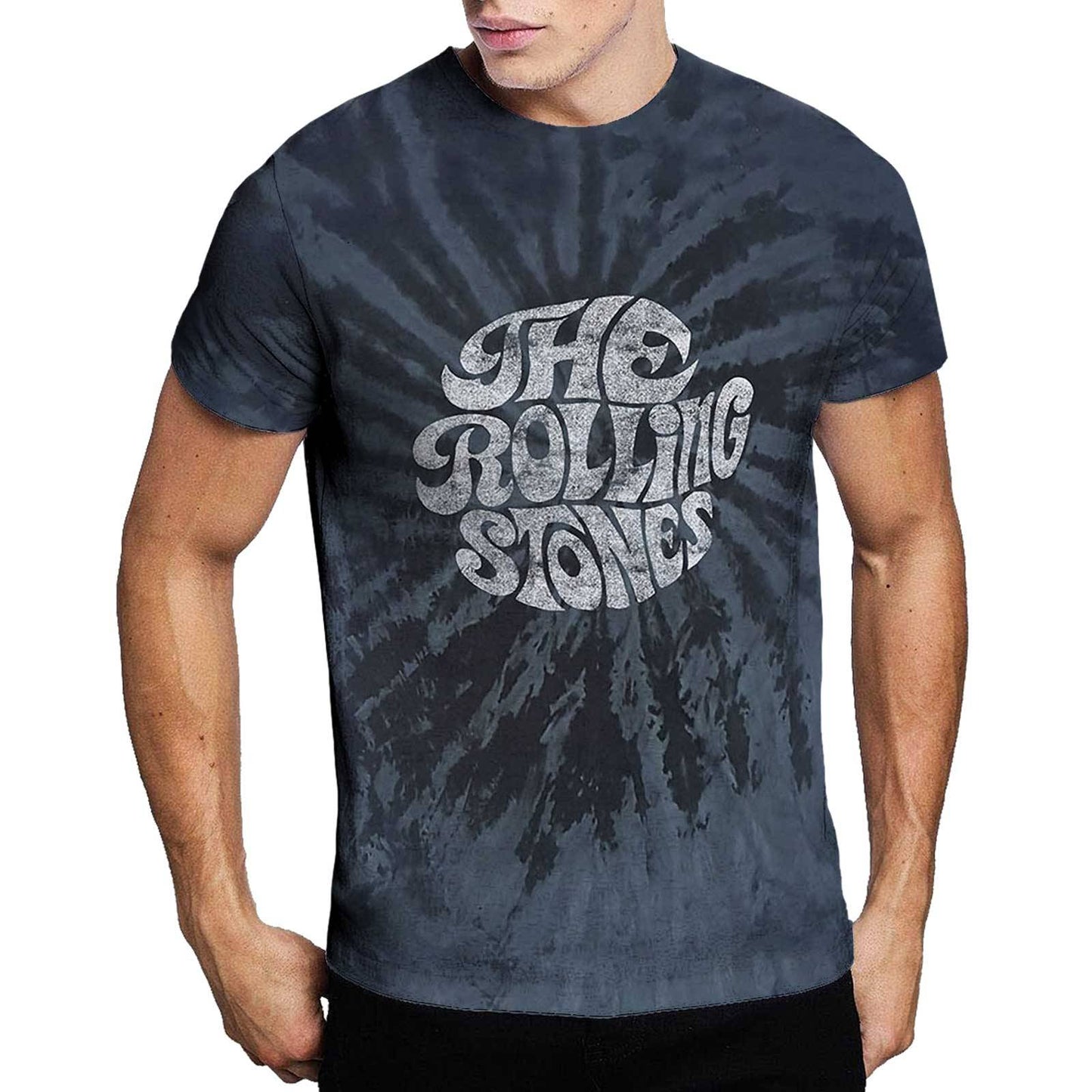 Unisex T-Shirt 70's Logo Dip Dye, Dye Wash
