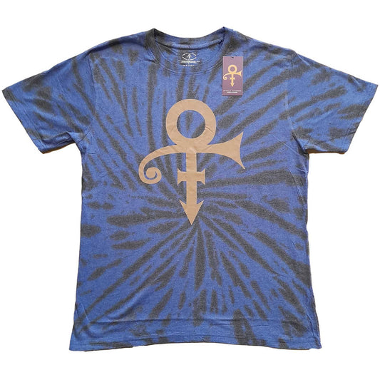 Unisex T-Shirt Gold Symbol Dip Dye, Dye Wash
