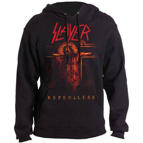 Unisex Pullover Hoodie Repentless Crucifix