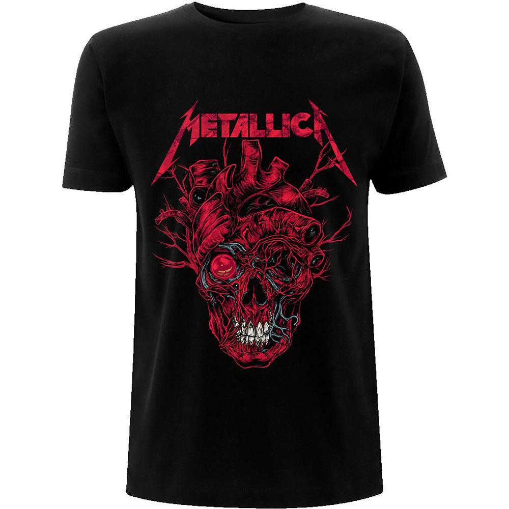 Unisex T-Shirt Heart Skull