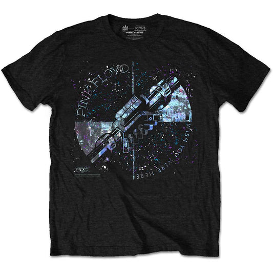 Unisex T-Shirt Machine Greeting Blue