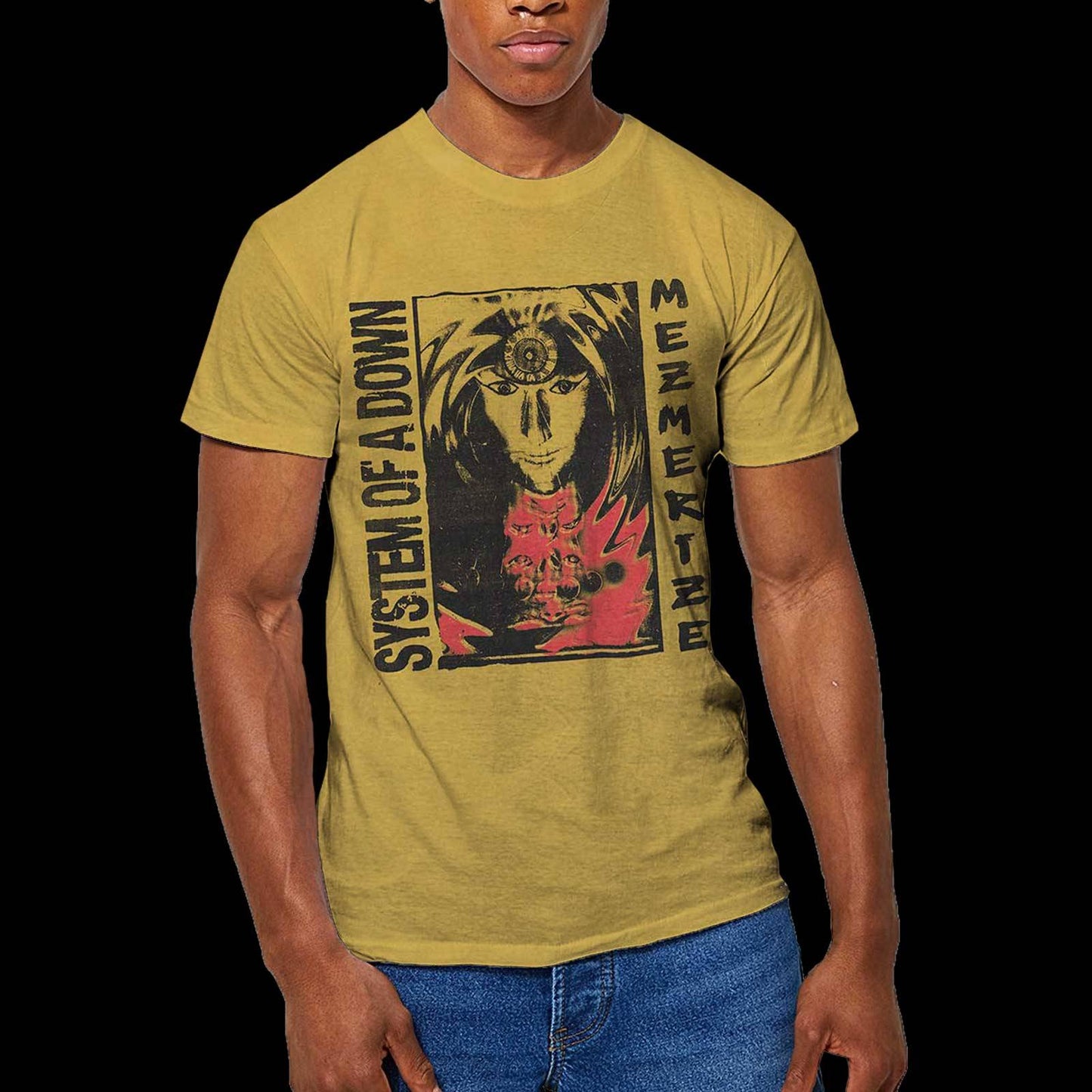 Unisex T-Shirt Reflections Dip Dye, Mineral Wash, Dye Wash